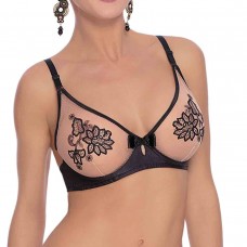 Сутиен с меки чашки и декорация Mehendi Soft Bra